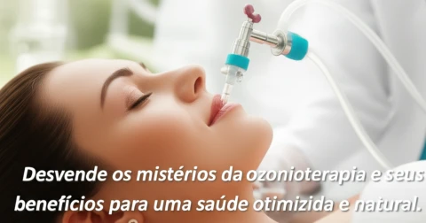 Desvende os mistérios da ozonioterapia e seus benefícios para uma saúde otimizada e natural.
