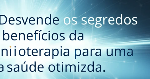 Desvende os segredos e benefícios da ozonioterapia para uma saúde otimizada.